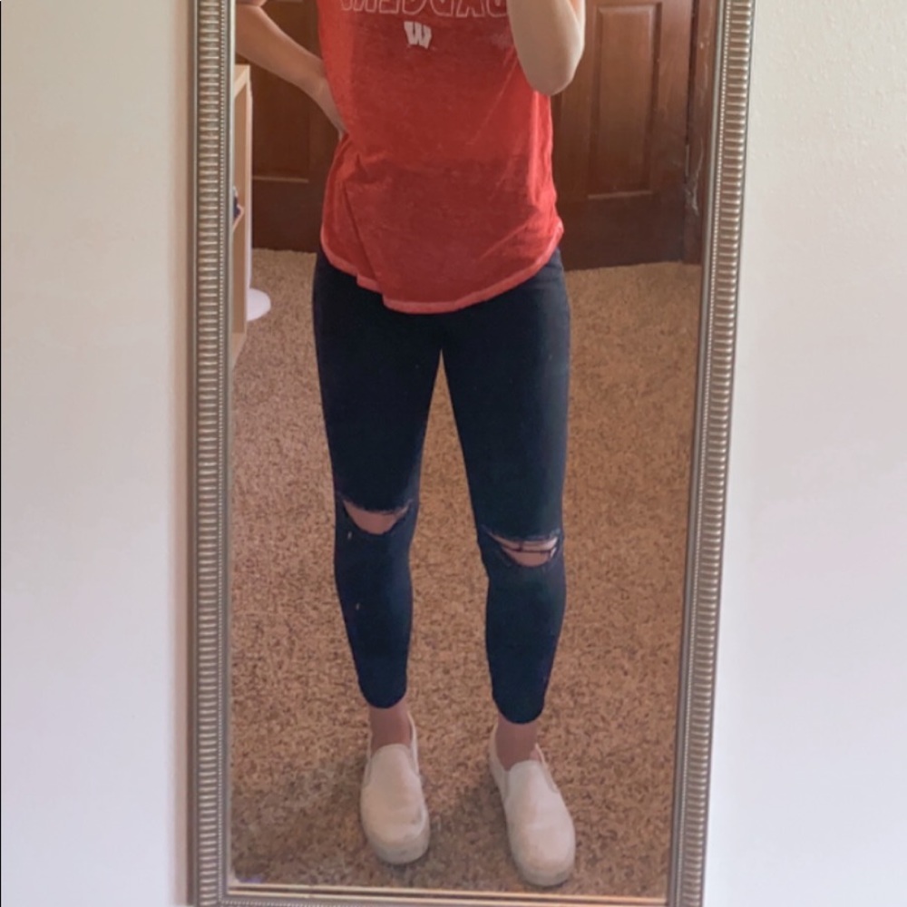 american eagle black jeans